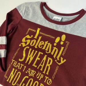HARRY POTTER I Solemnly Swear That I Am‎ Up to No Good T Shirt Tee- Size X-Small